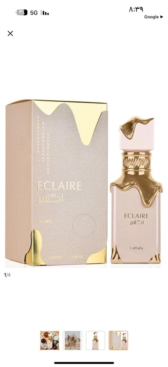 Eclaire Lattafa Perfumes 100ml